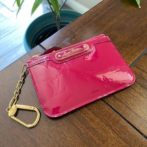 Louis Vuitton Vernis Patent Leather key cles